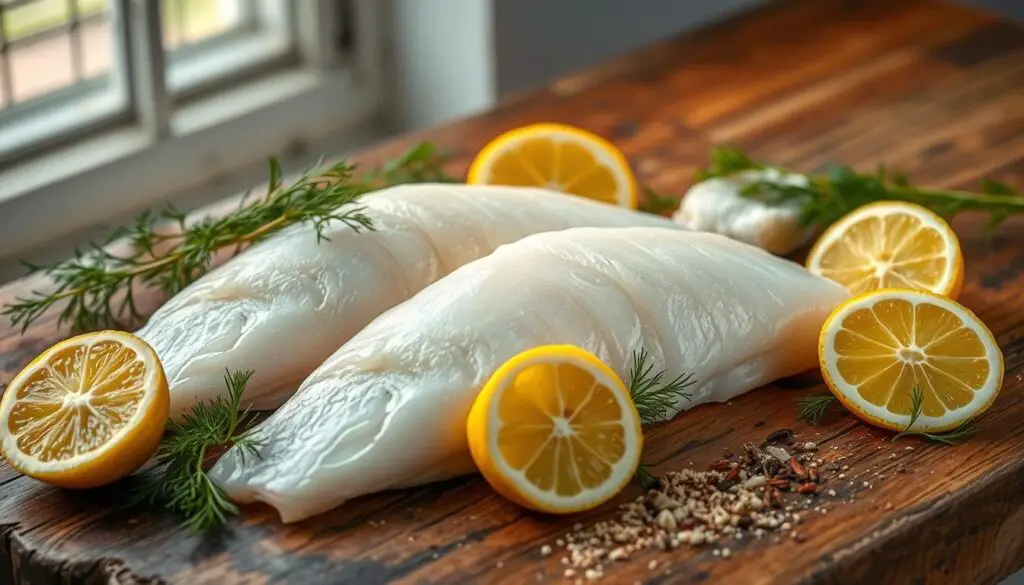 Halibut Ingredients for Seafood Entrees Halibut Ingredients for Seafood Entrees