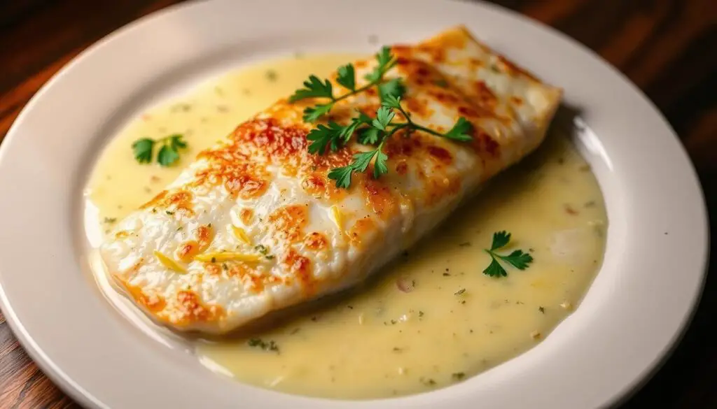 Lemon Garlic Butter Tilapia Dish Lemon Garlic Butter Tilapia Dish