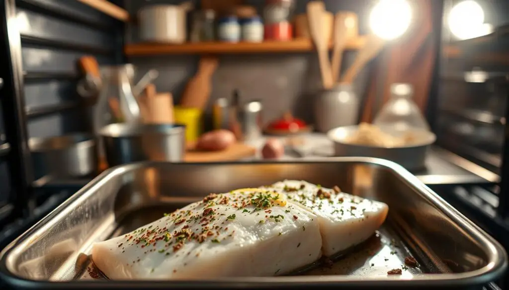 Oven Baked Halibut Cooking Process Oven Baked Halibut Cooking Process