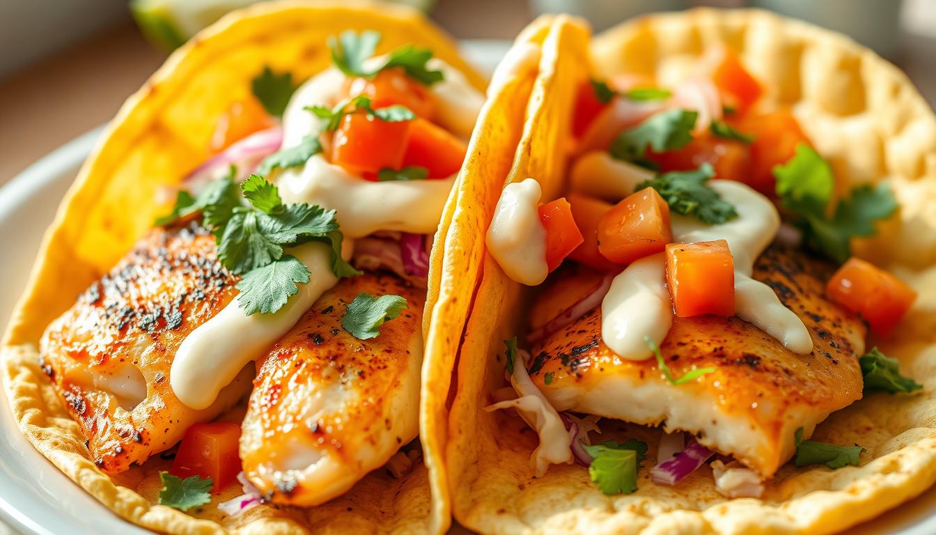 fish tacos using tilapia